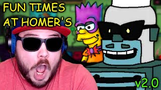 NEW CUSTOM NIGHTS CAN’T STOP ME!! | Fun Times at Homer's v2.0 (Custom Night Challenges)