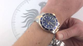 Rolex Oyster Perpetual Submariner 16803 Luxury Watch Review