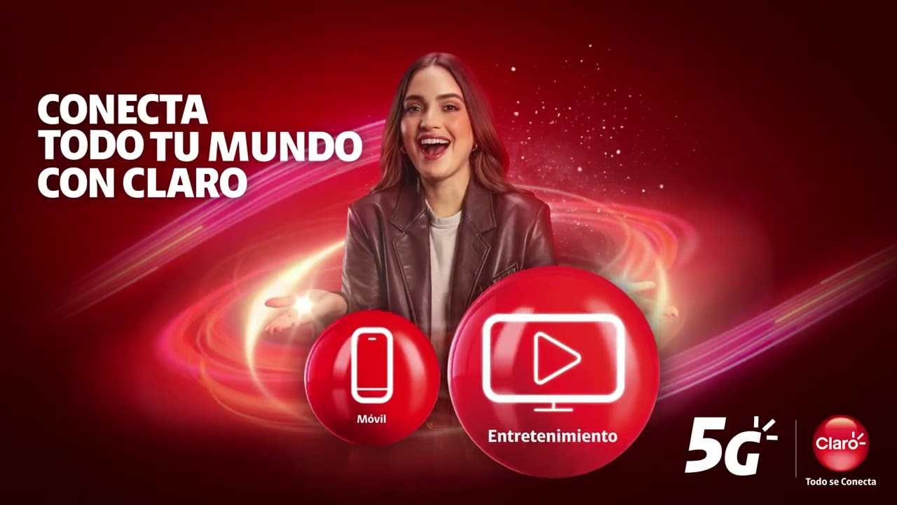 Conecta Todo Tu Mundo con la red 5G de Claro 📶