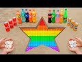 POP IT STAR - Logo in the Hole with Orbeez, Coca Cola, Mentos & Popular Sodas