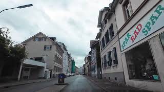 Driving in German City Darmstadt - #vlog