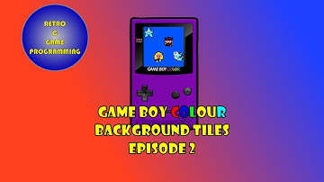 GameBoy Colour Programming in C : Episode 2 - Background Tiles
