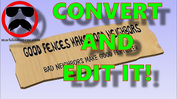 Node Editing Text - Part 25 - Vectric For Absolute Beginners