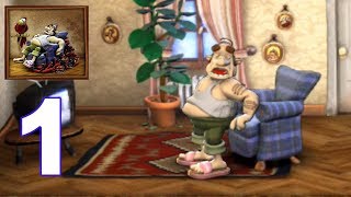 Neighbours from Hell - Walkthrough Gameplay Part 1 - AT HOME ALL Season 1 (Android Ios) screenshot 5
