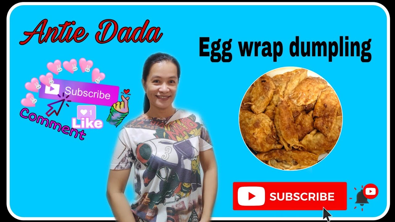 Cooking Egg wrap dumpling YouTube
