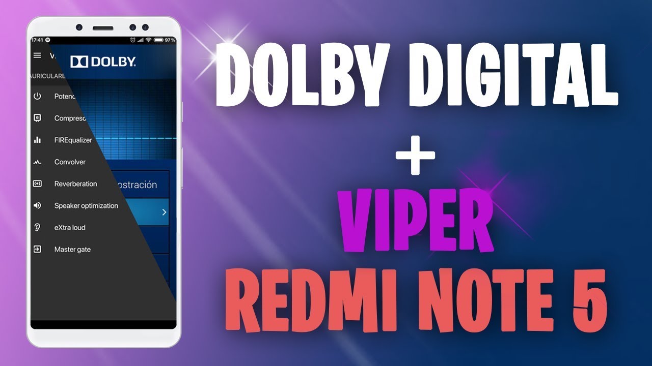 INSTALAR DOLBY DIGITAL Y VIPER4ANDROID EN TU ANDROID ¡MEJORA MUCHO EL ...