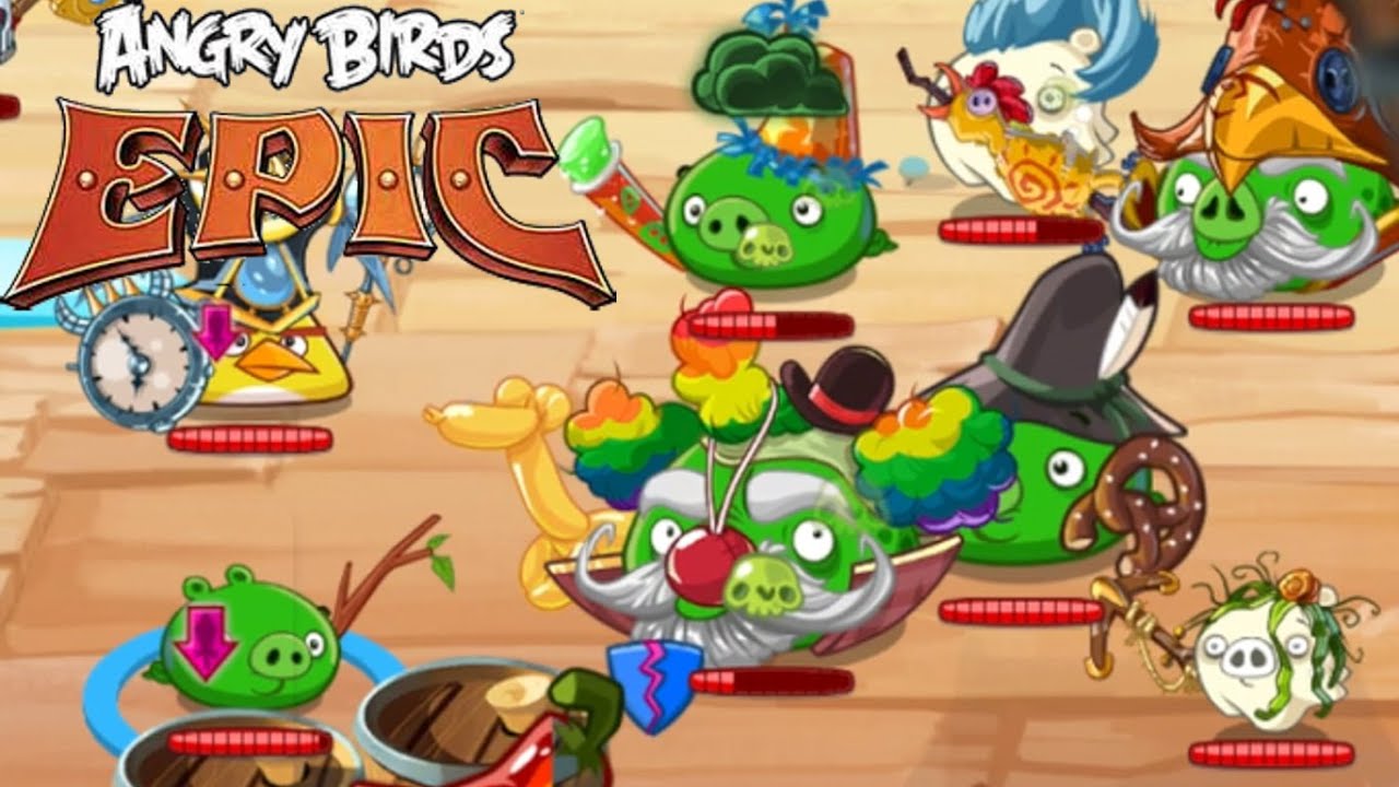 Angry Birds Epic - Alpha Pig's Endless Horde (with Mysterious Sea Pigs) ―  Perchance Generator