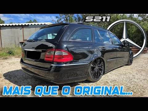 MAIS QUE O ORIGINAL - MERCEDES S211 BAGGED #famíliadrmsuspensions #drmsuspensions