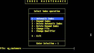 FilePro - Chapter 8 - Index Maintenance Creation and Multiple Sorts