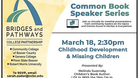 Common Book March 2021: Childhood Development & Missing Children