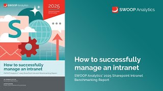 2025 SharePoint Intranet Benchmarking Report Briefing APAC