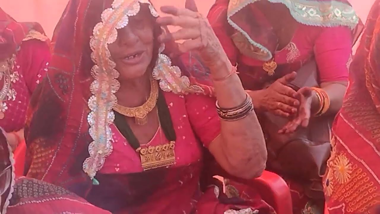 शेखावाटी क्षेत्र के सीकर में शादी से लोकगीत