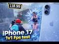 iPhone 17 120FPS 1v1 TDM FPS Meter Test | iPhone 17 vs iPad Pro 120FPS 🚀