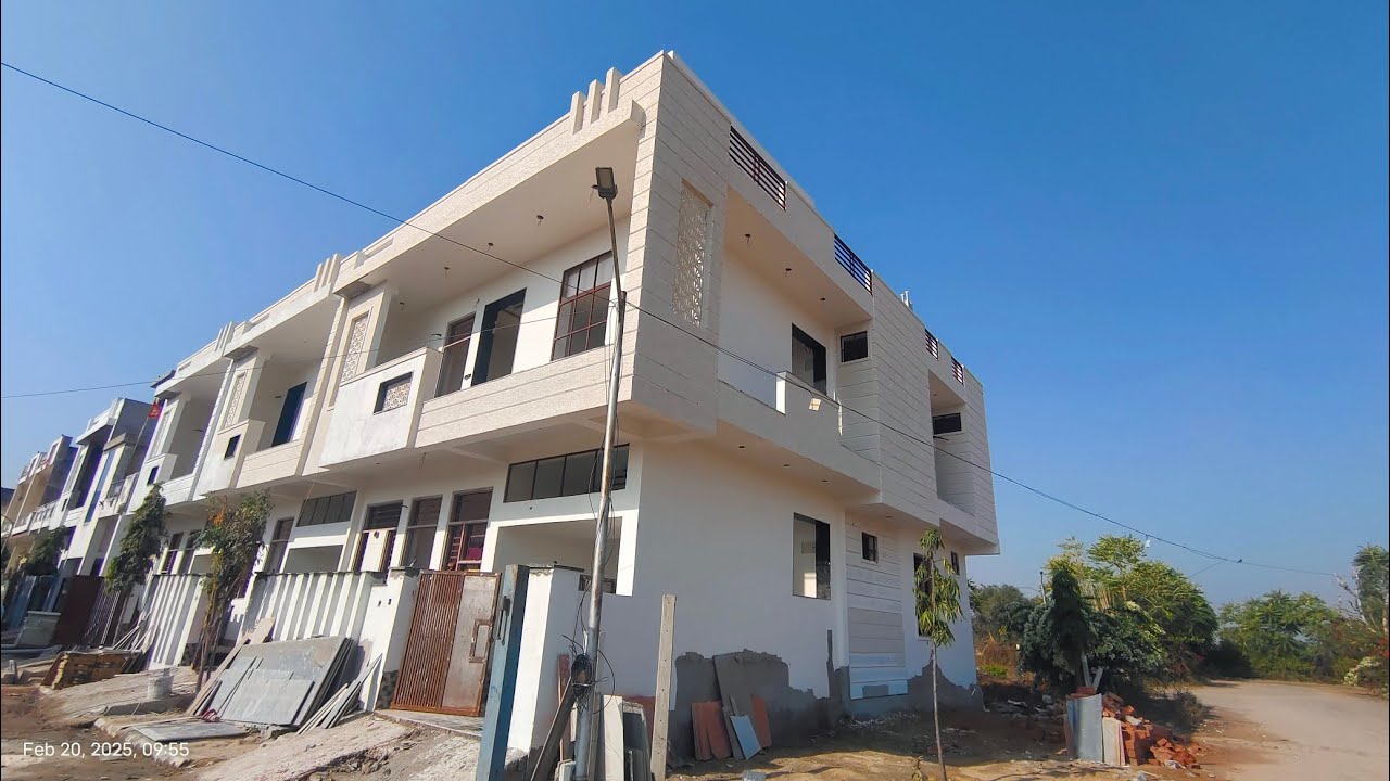 कॉर्नर मकान 3bhk झोटवाड़ा जयपुर में ओनली 40  लाख रुपए 