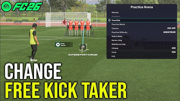 How to Change Free Kick Taker in EA FC 26 (EASY)