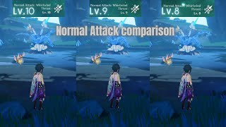 Normal Attack Comparison for Xiao “ very important “ and Xiao Build | Gension Impact