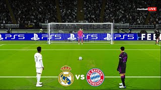 ريال مدريد ضد بايرن ميونخ - ركلات الترجيح | دوري أبطال أوروبا 2024 | PES Gameplay