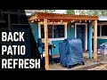 Protect your grills! DIY back porch cover