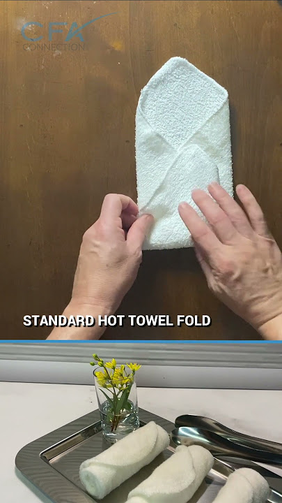Hot Towel Standard Fold