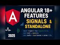 👾Angular 18+ New Features You Must Know in 2025 🚀 | Signals &amp; Standalone Components #angular #update