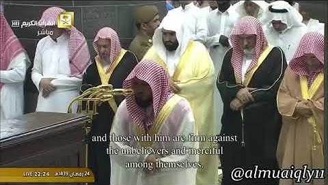 تلاوة مؤثرة للشبخ ماهر المعيقلي من سورة محمد ♥️♥️ محمد رسول الله