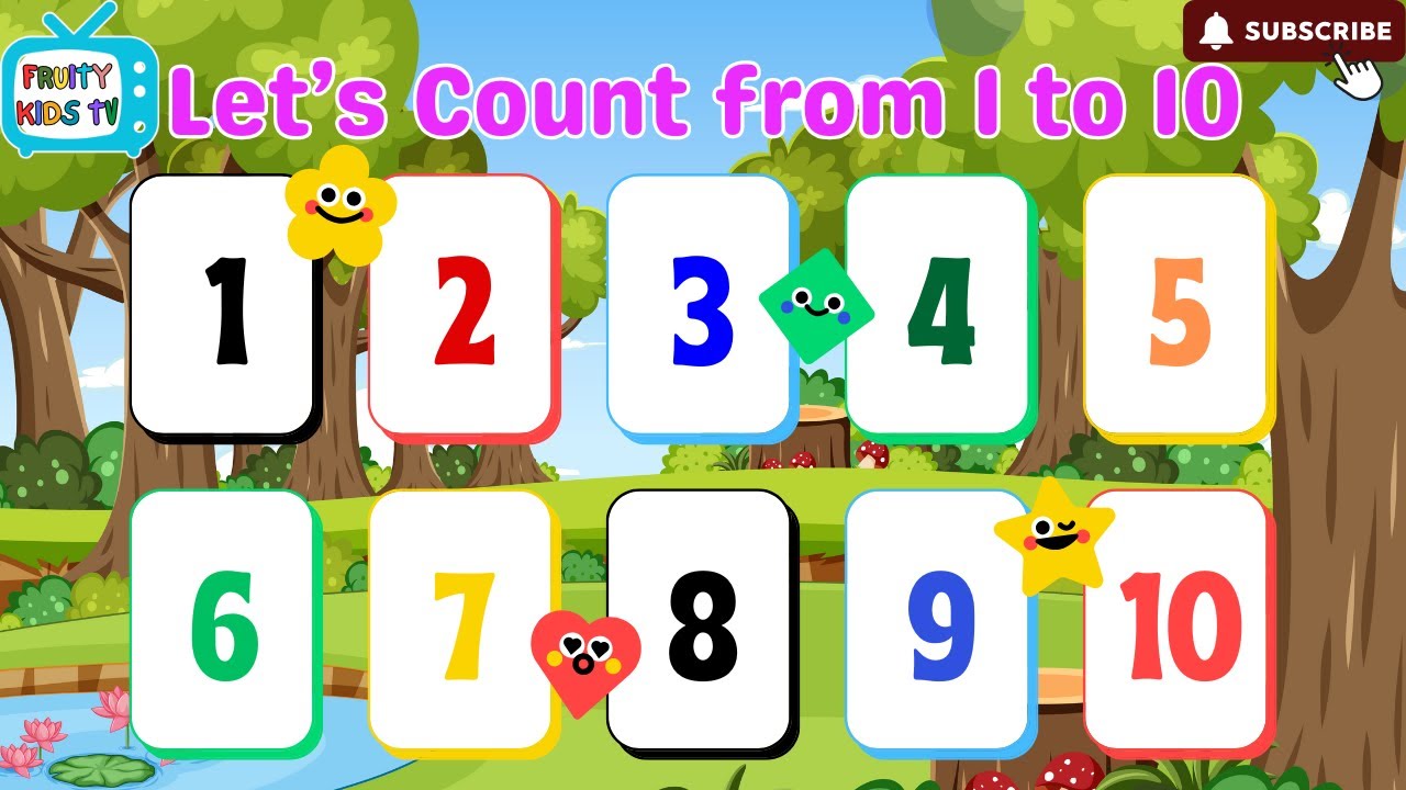 Counting Song | Fun Number Song for Kids | Learn Numbers Easily | Let's ...