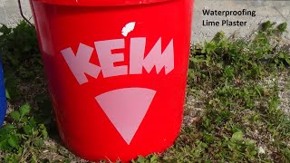 Waterproofing Lime Plaster