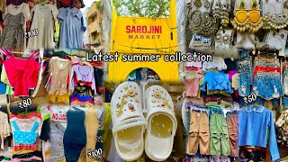 Sarojini nagar market delhi| latest summer collection with shop no#sarojinimarket