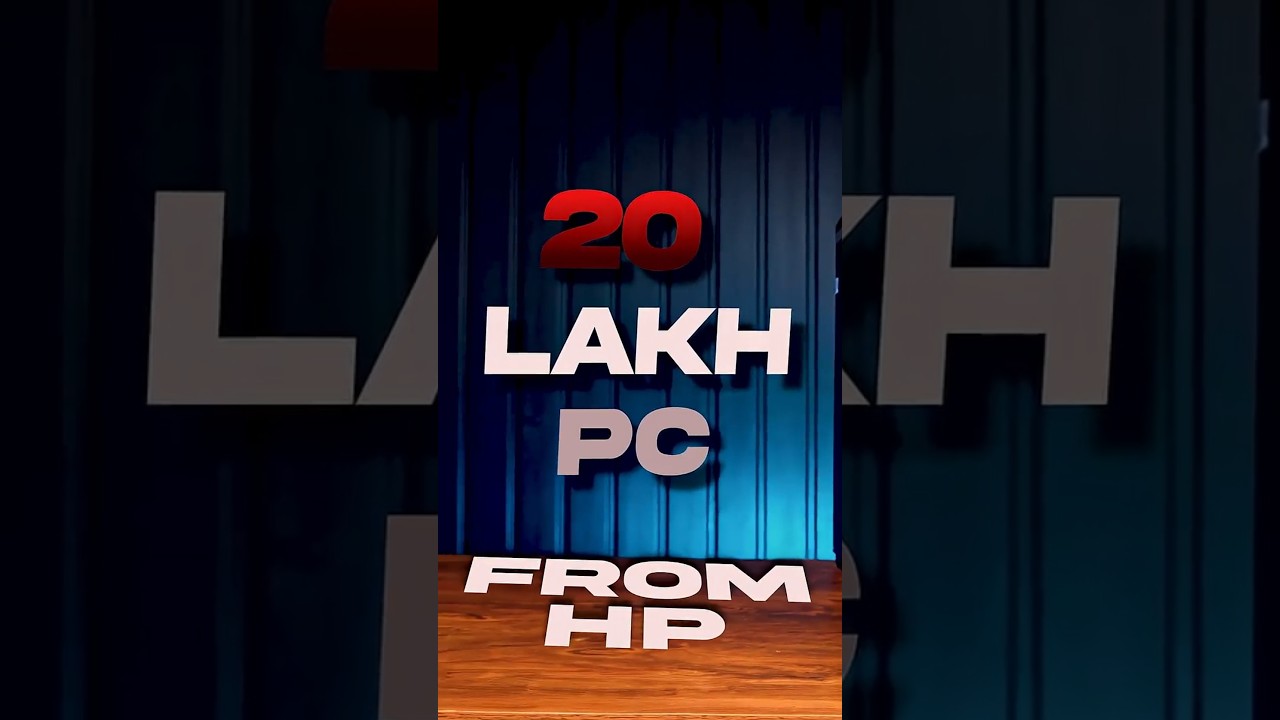 20 LAKH PC-ah?! 😱 Gold-a vida Costly-a? | HP Z8 Workstation