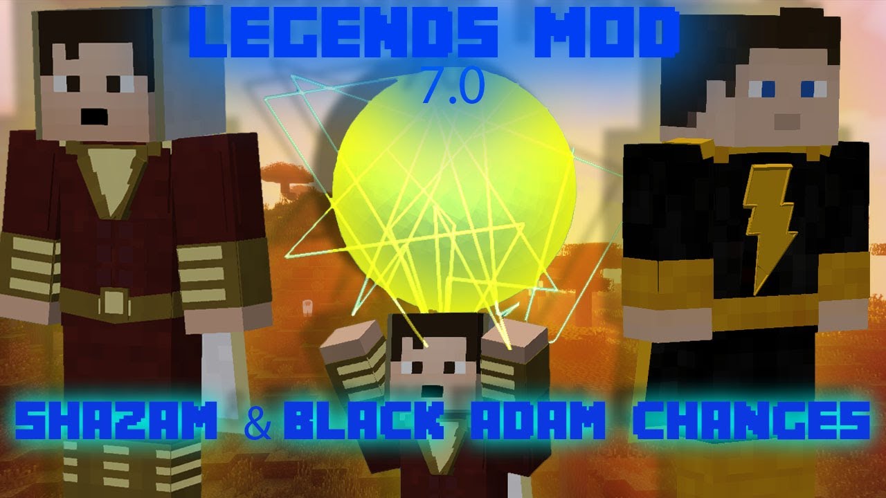 Изменения в «Шазаме» и «Чёрном Адаме»! | Видеосерия «Легенды 7.0»