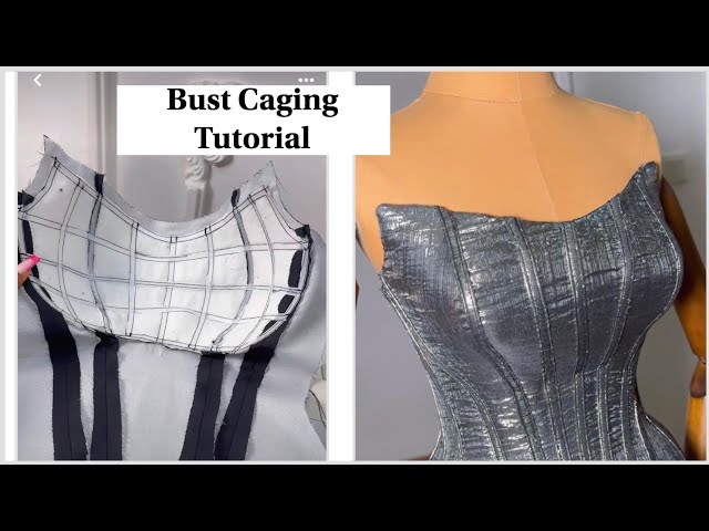caged bustier top