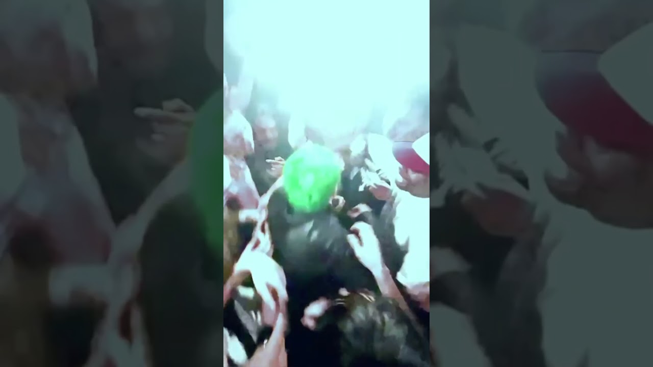 Gab3 stage dive @ 00RAV3 LONDON