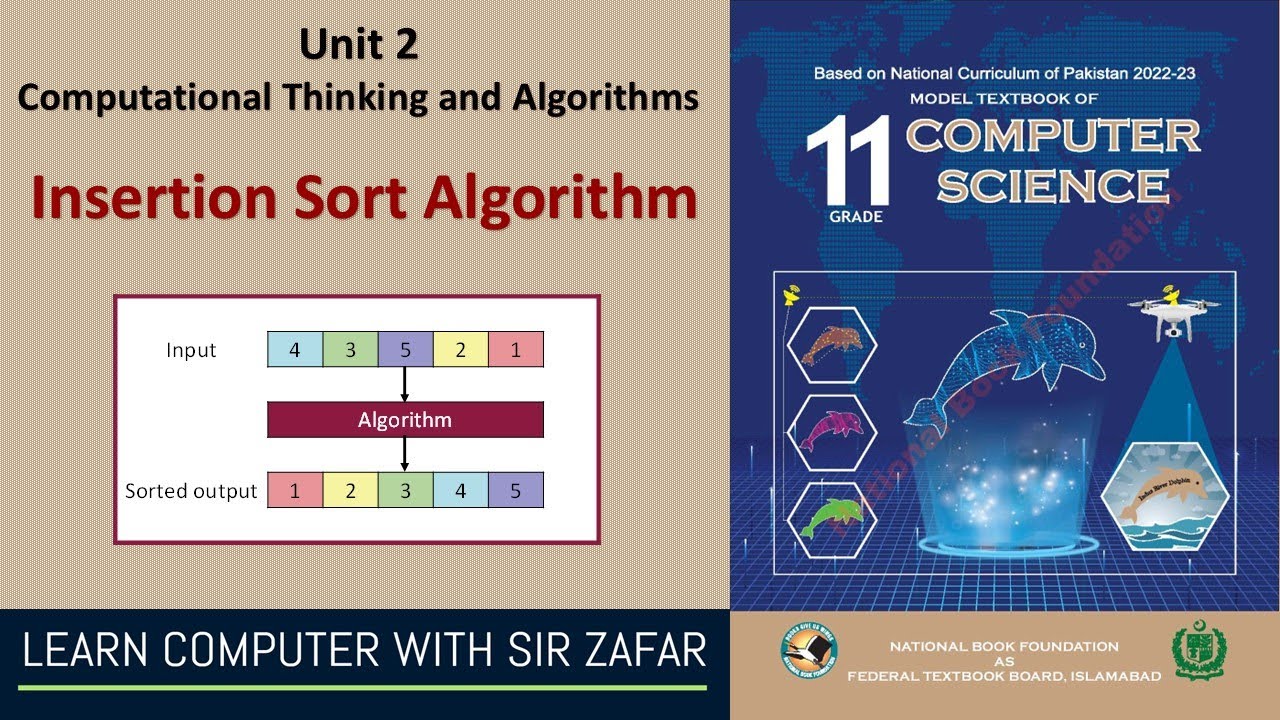 Introduction to Insertion Sort Algorithm | Unit 02 Computational ...
