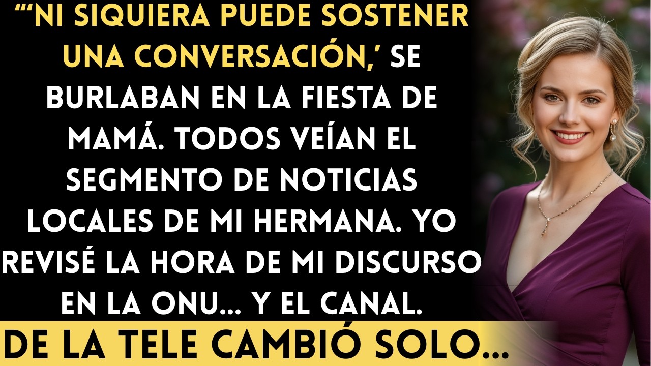 Durante el cumpleaños de mamá me llamaron ‘torpe socialmente’—hasta que transmitieron mi discurso...