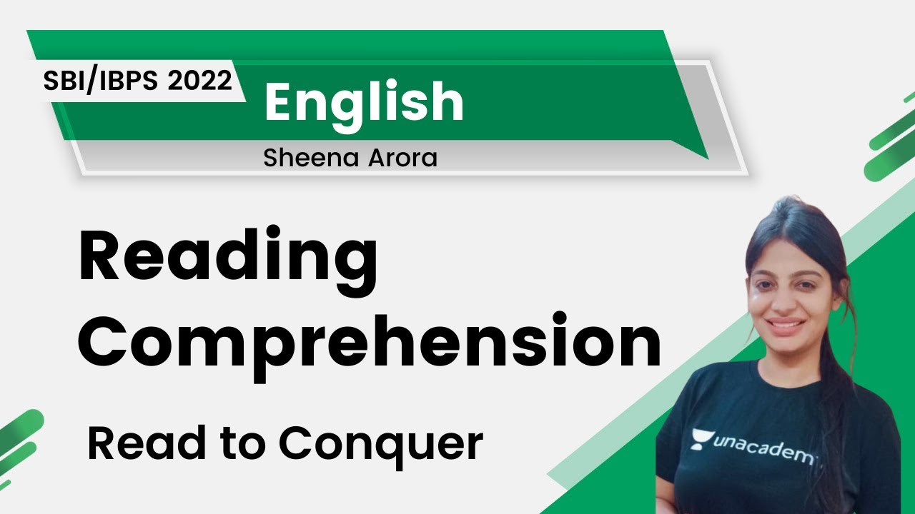 Reading Comprehension | Read to Conquer | Sheena Arora | Let’s Crack Bank Exams