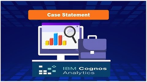 IBM Cognos Analytics Realtime Scenarios | Columns Hide & Show By Using Case Statement In Cognos
