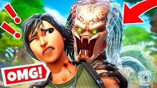 ESCAPE THE PREDATOR... or ELSE! (Fortnite Challenge)