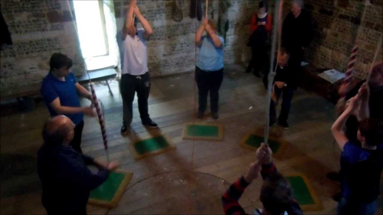 Bellringing at Milton Abbey, Dorset