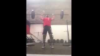 Irish Throwdown 2015 WOD 1 'masters'