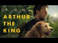 Arthur the King Doggy Praised by Co-Stars Mark Wahlberg and Simu Liu