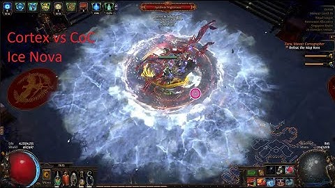 Path of Exile 3.13 Cortex vs CoC Ice Nova