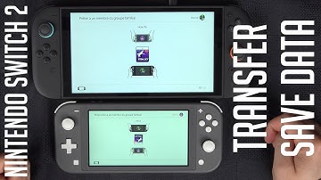 How to transfer save data from one console to another on the Nintendo Switch 2