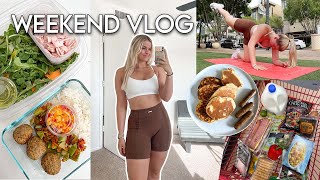 A FEW DAYS IN MY LIFE | Outdoor workout, meal prep, & BIG LIFE UPDATE