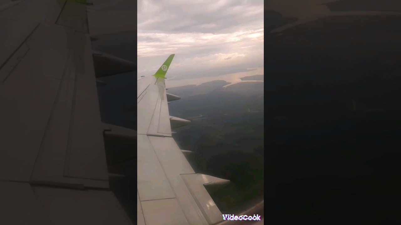 Руление и взлет самолета Embraer ERJ-170.Иркутск-Новосибирск. 