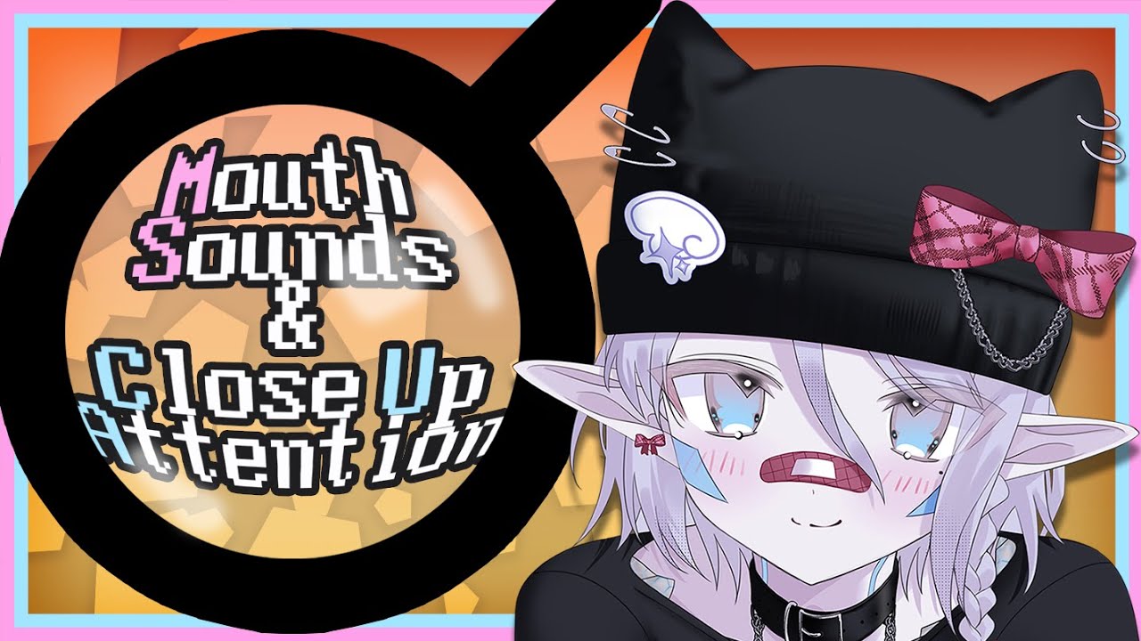 [Elf Boy ASMR] Very Close Mouth Sounds | Tapping, Brushing, Whispering, Soft Speaking