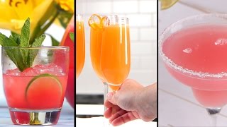 Shower Cocktails for the Bride Whose Signature Colors Are Blush and Bashful