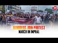 Manipur: Massive crowd converge at ANSAM rally demanding justice for 6 Naga men