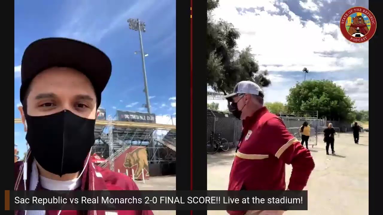 SAC REPUBLIC 2 Real Monarchs 0!! After game LIVE SHOW SAC REPUBLIC 2 Real Monarchs 0!! After game LIVE SHOW