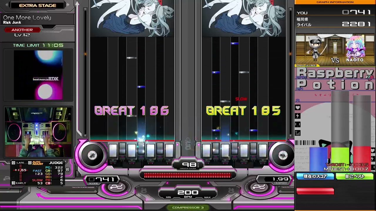 beatmania IIDX】One More Lovely / Risk Junk - YouTube