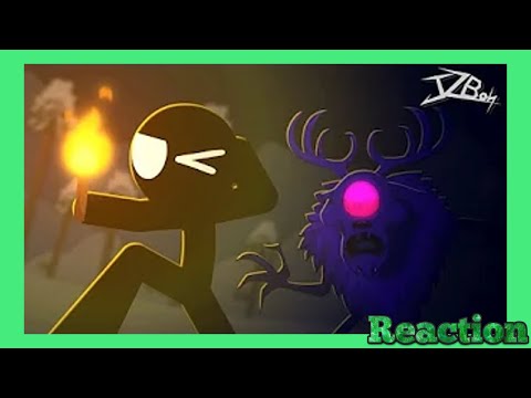 Reaction To Stickman vs Deerclops - Terraria Animation, By Jzboy
